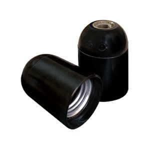 سرپیچ آویز سه‌تکه اخگر الکتریک مدل بدون راکورد پایه E27